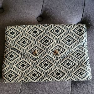 Stella & Dot Woven Clutch NWOT